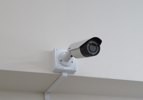 image0店舗電気錠　カメラモニター工事1