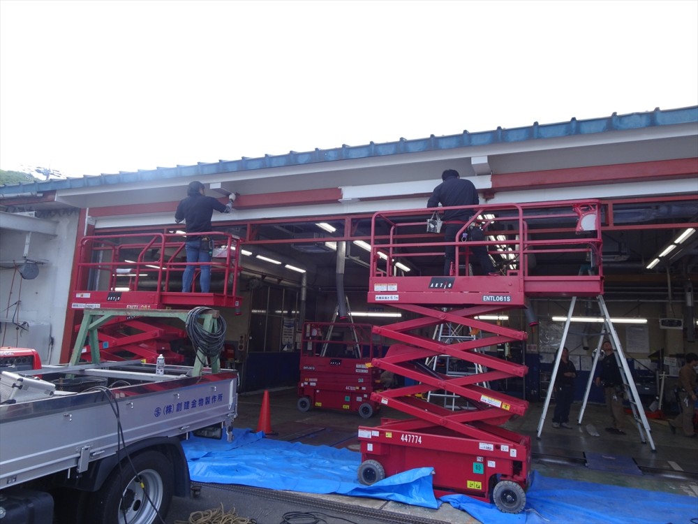 image0シートシャッター新設工事<br />電動シャッター新設工事<br />2