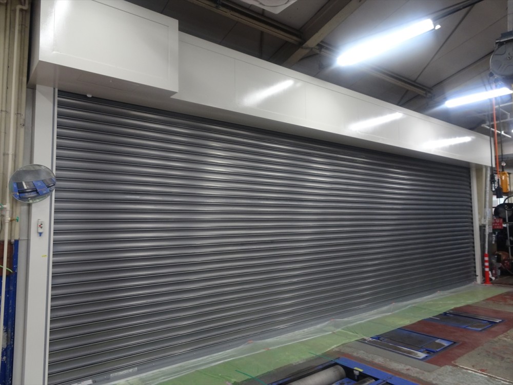 image0シートシャッター新設工事<br />電動シャッター新設工事<br />7