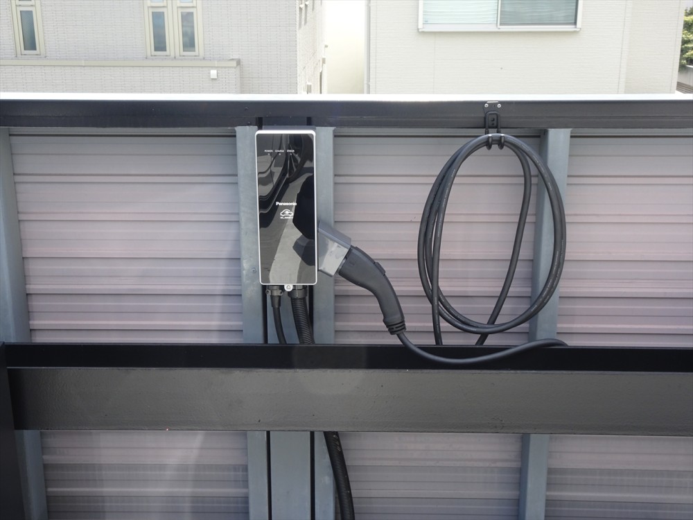 image0自動車EV充電器設備<br />1